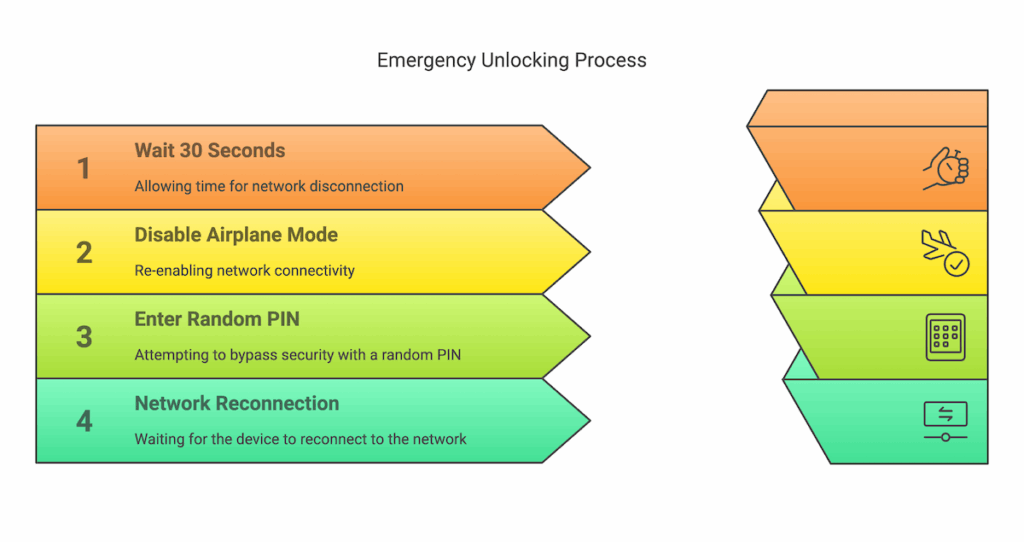 Emergency Unlocking Process