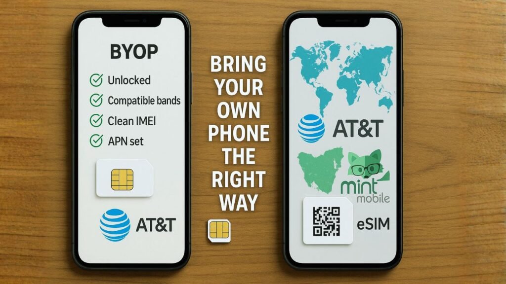 Bring Your Own Phone the right way for AT&T and Mint Mobile