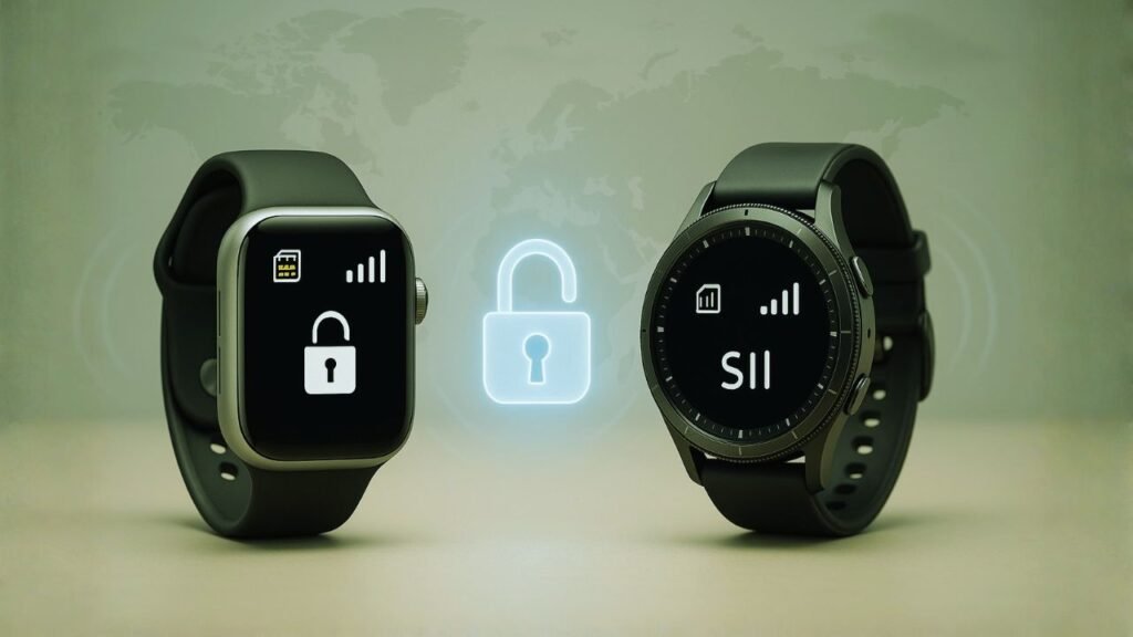 Unlock Apple Watch Cellular and Samsung Galaxy Watch LTE