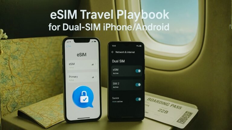 eSIM Travel Playbook for Dual-SIM iPhoneAndroid
